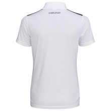 Head Tennis-Polo Club 22 Tech (Moisture Transfer Microfiber Technologie) weiss/dunkelblau Damen